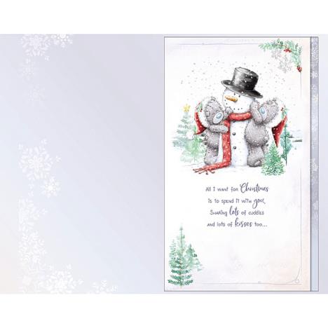 Wonderful Boyfriend Luxury Me to You Bear Christmas Card Extra Image 2